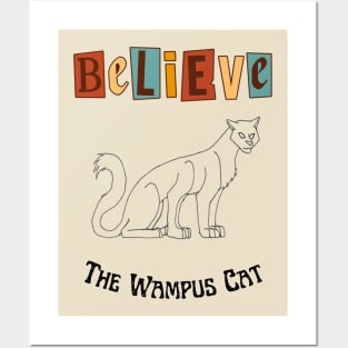 Believe (The Wampus Cat) 2 Posters and Art